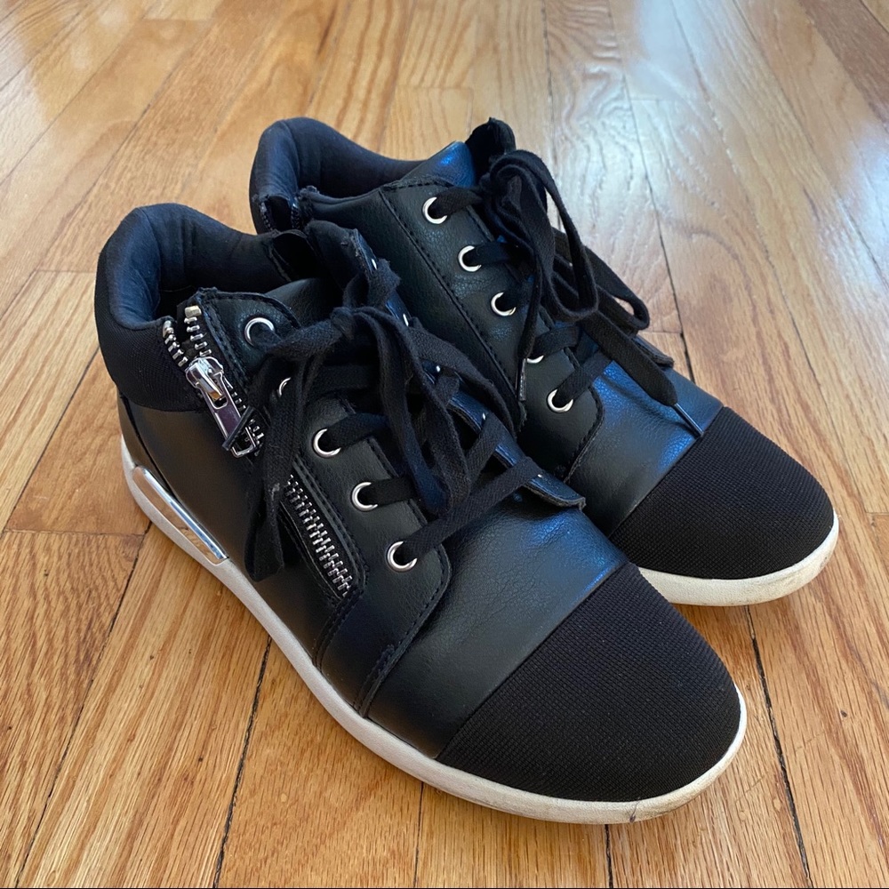 ALDO High Top Zipper Fashion Sneakers